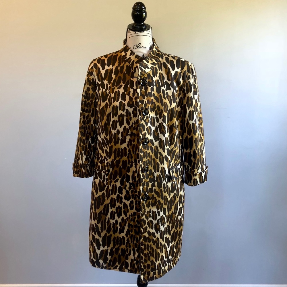 Leopard Print Peacoat